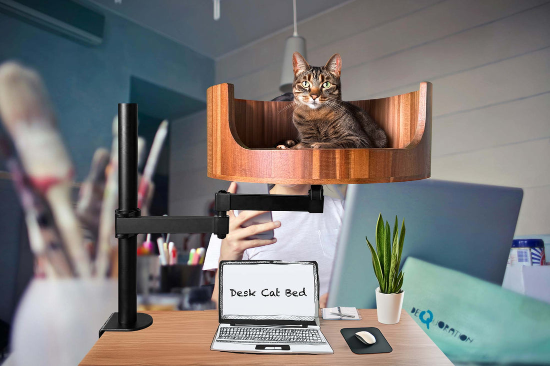 cat bed side table