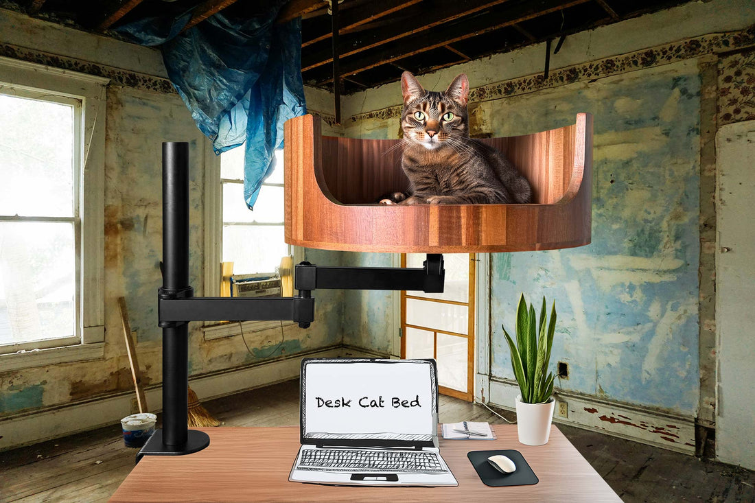 retro tv cat bed