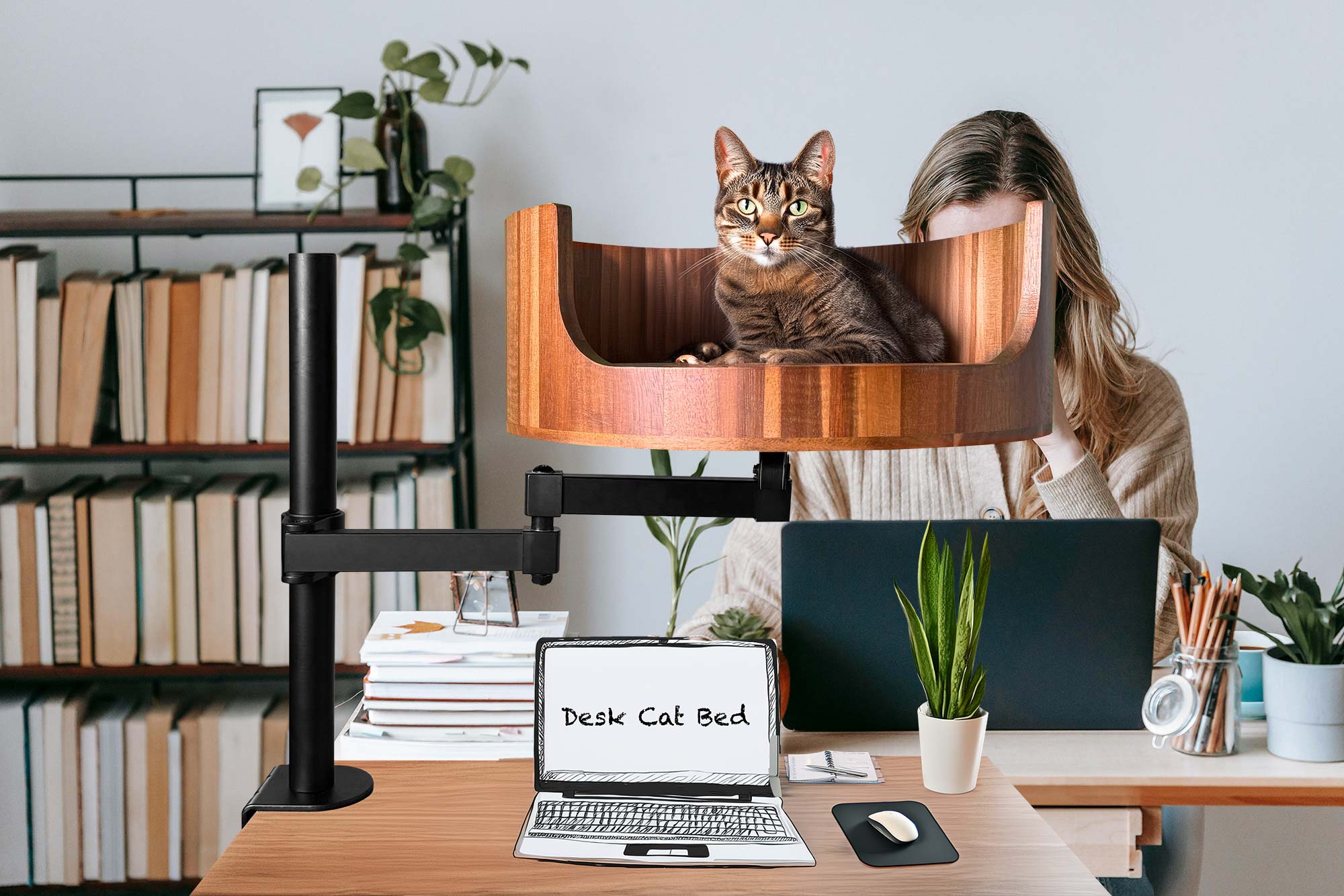 Image showcasing Cat Bed for Older Cats: Comfort and Support Matters – Desk Cat Nest