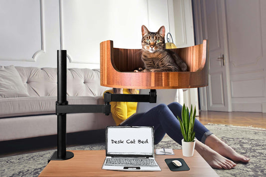 cat bed that attaches to your bed