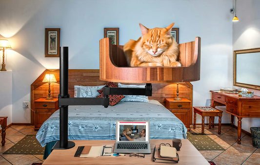 Desk Cat Perch: The Perfect Spot for Your Feline Friend